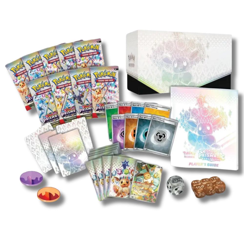 Pokemon Prismatic Evolutions Elite Trainer Box