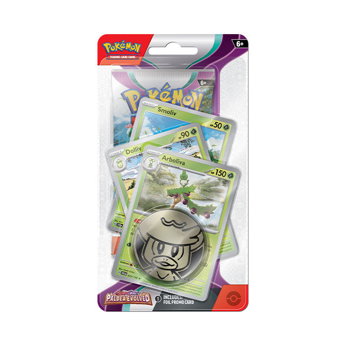 Paldea Evolved Checklane Blister – Arboliva