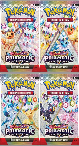 Prismatic Evolutions booster packs