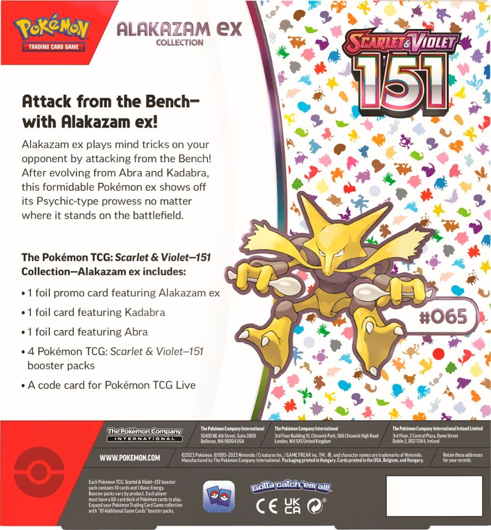 151 ex Box Alakazam