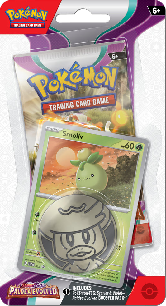 Paldea Evolved Checklane Blister – Smoliv